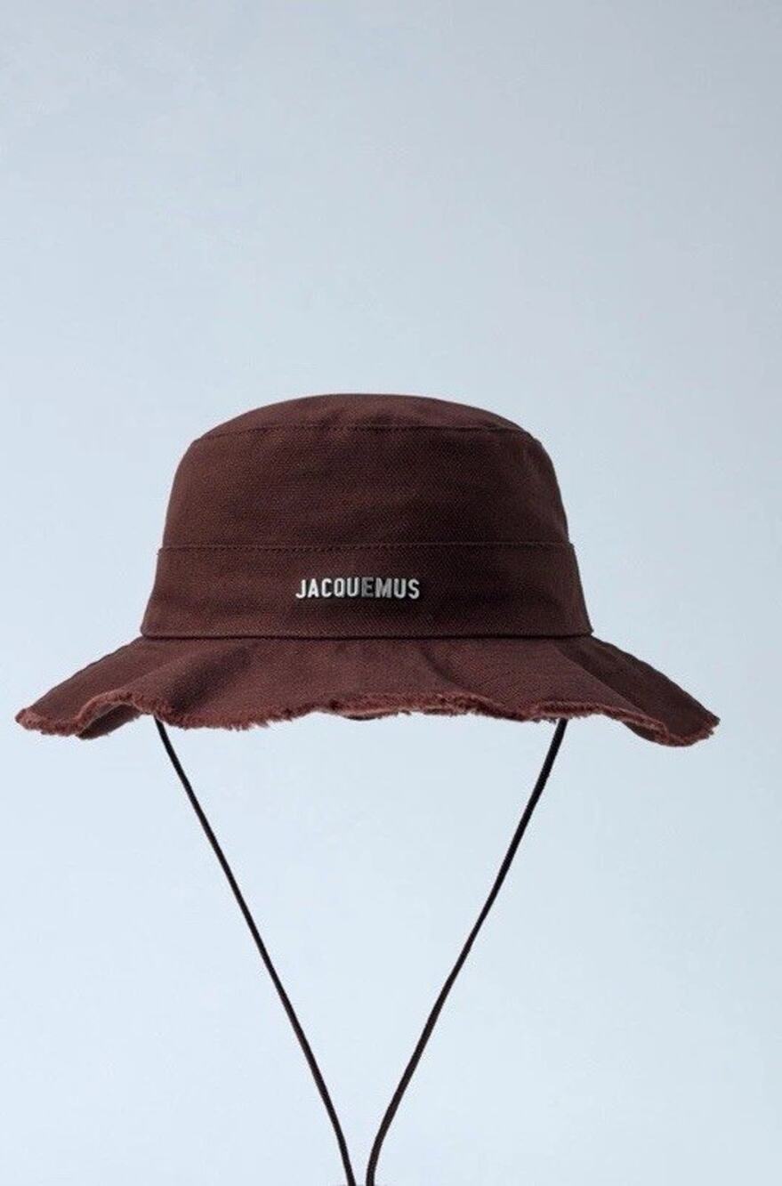 JACQUEMUS LE BOB ARTICHAUT unisex Brown Size 60